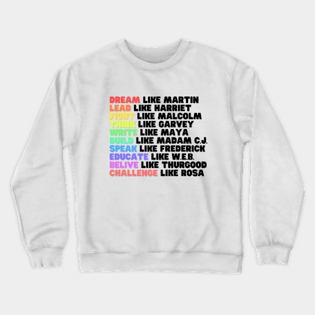 DREAM LIKE MARTIN Crewneck Sweatshirt by 30.Dec